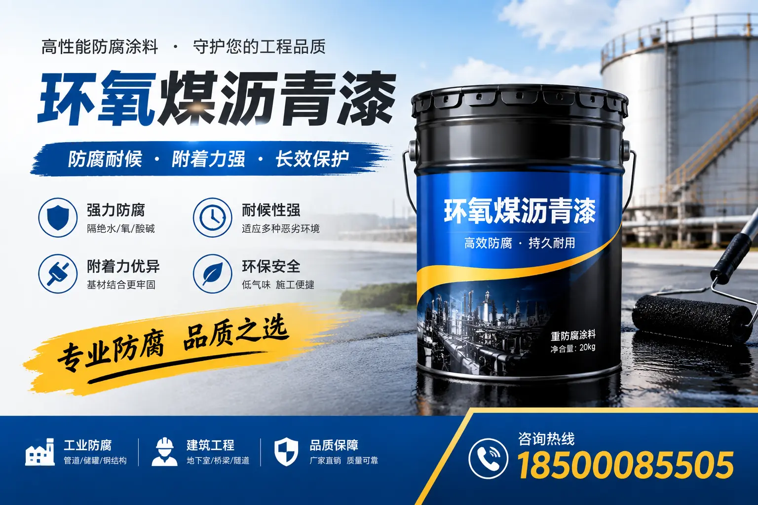 如何选择适合的环氧煤沥青漆？合肥市场选型指南